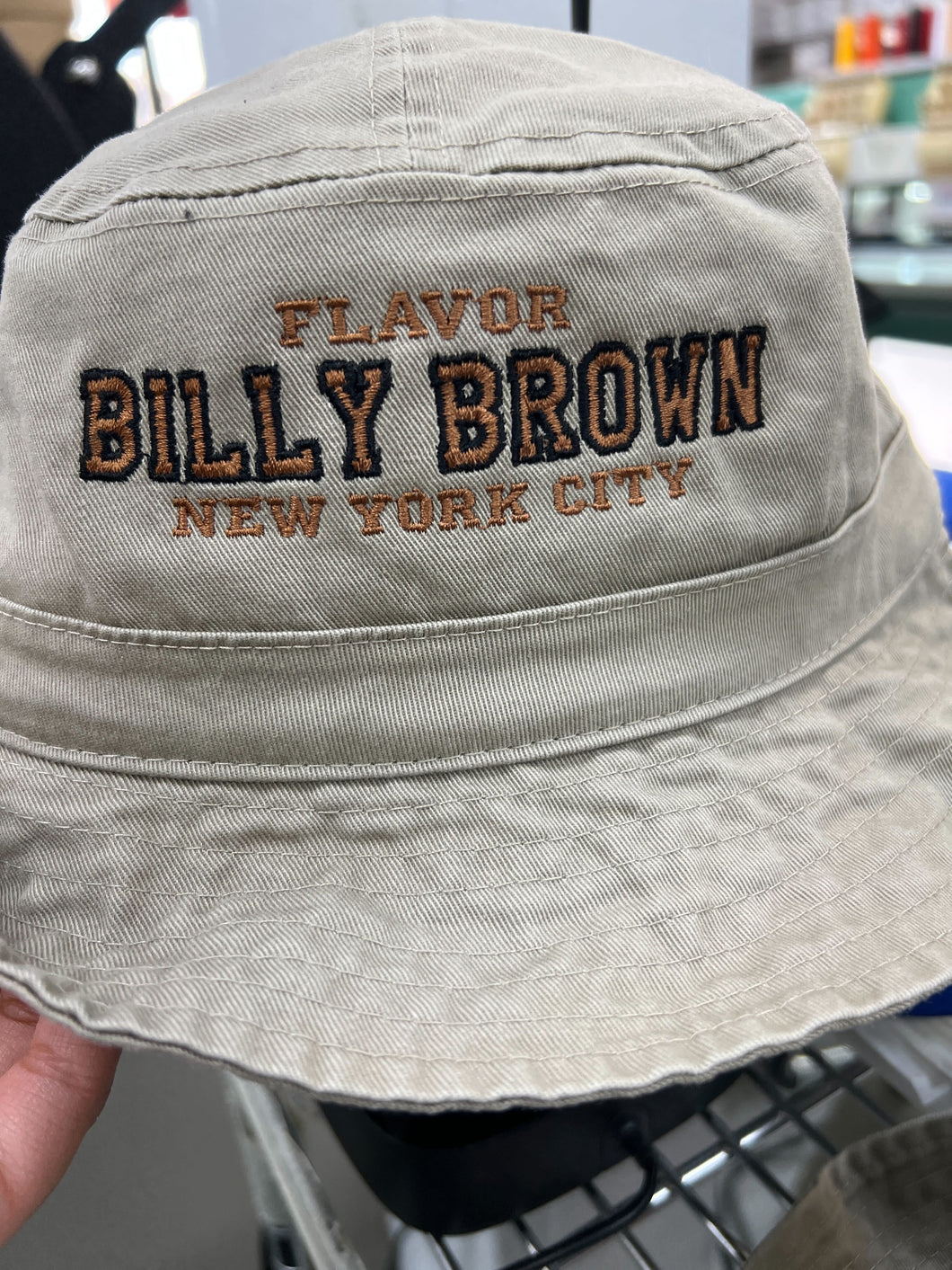 BILLY BROWN FISHERMAN HAT